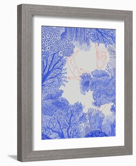 Underwater-Jota de jai-Framed Giclee Print