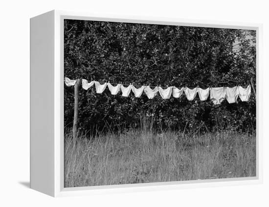 Underwear Hanging to Dry-Owen Franken-Framed Premier Image Canvas