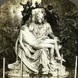 Pieta by Michelangelo, St Peter's Basilica, Rome, Italy-Underwood & Underwood-Photographic Print