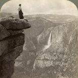 View from Glacier Point, Yosemite Valley, California, USA, 1902-Underwood & Underwood-Giclee Print