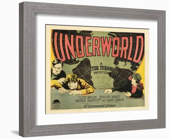 Underworld, 1927-null-Framed Giclee Print