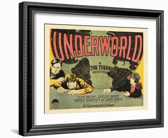 Underworld, 1927-null-Framed Giclee Print