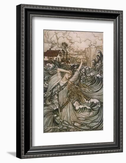 Undine, De La Motte-null-Framed Photographic Print