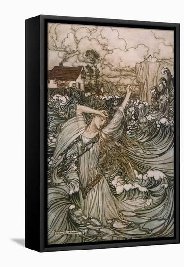 Undine, De La Motte-null-Framed Premier Image Canvas