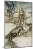 Undine, Illustration from the book by Baron Friedrich de la Motte Fouque-Arthur Rackham-Mounted Giclee Print
