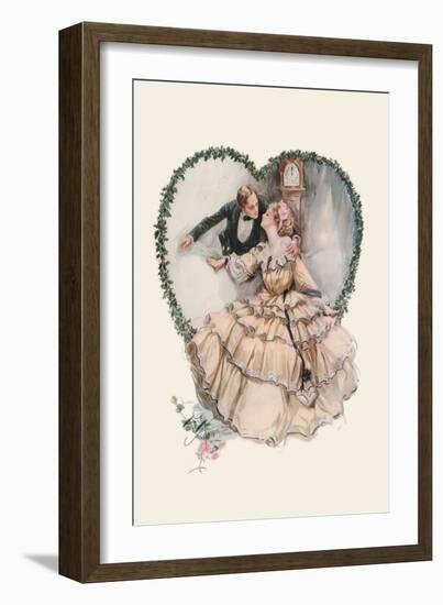 Undue Haste-Harrison Fisher-Framed Art Print