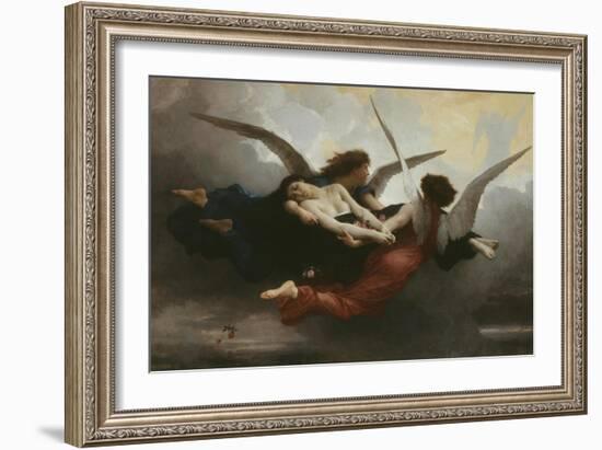 Une Âme Au Ciel (A Soul in Heaven), 1878-William Adolphe Bouguereau-Framed Giclee Print