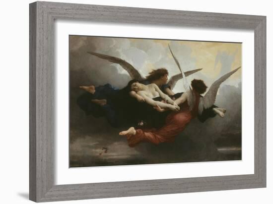 Une Âme Au Ciel (A Soul in Heaven), 1878-William Adolphe Bouguereau-Framed Giclee Print