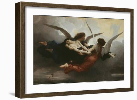 Une Âme Au Ciel (A Soul in Heaven), 1878-William Adolphe Bouguereau-Framed Giclee Print