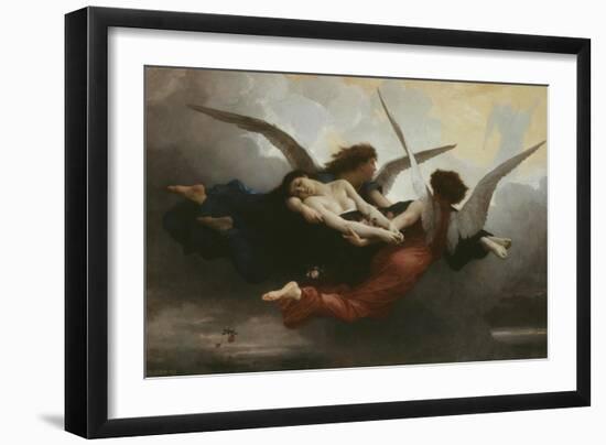 Une Âme Au Ciel (A Soul in Heaven), 1878-William Adolphe Bouguereau-Framed Giclee Print