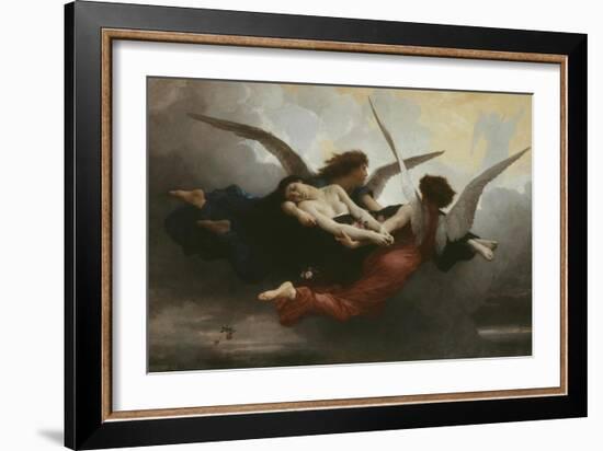 Une Âme Au Ciel (A Soul in Heaven), 1878-William Adolphe Bouguereau-Framed Giclee Print