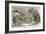 Une Ceremonie Funebre a L'Epoque Du Renne-Emile Antoine Bayard-Framed Giclee Print