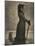 Une Elegante, Woman Strolling, c.1884-Georges Pierre Seurat-Mounted Giclee Print