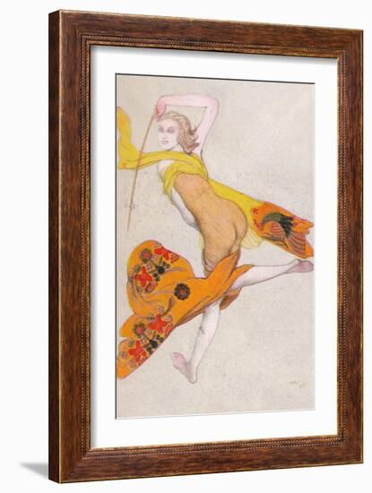 'Une Esclave Dansante', 1922, (1923)-Leon Bakst-Framed Giclee Print