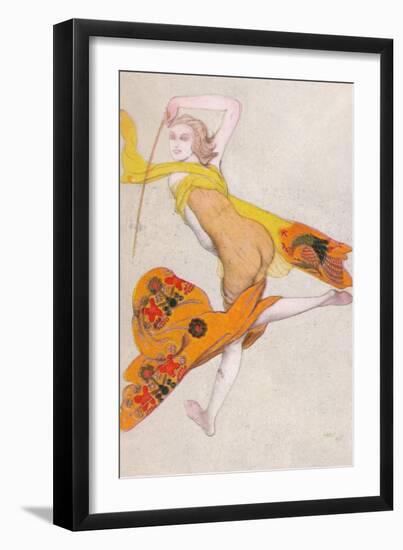 'Une Esclave Dansante', 1922, (1923)-Leon Bakst-Framed Giclee Print