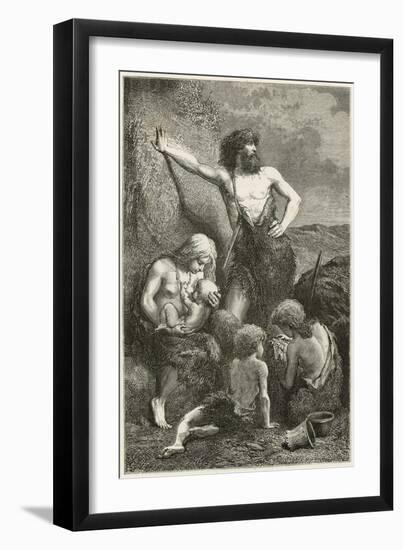 Une Famille a L'Age De Pierre-Emile Antoine Bayard-Framed Giclee Print