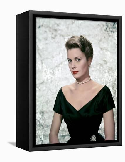 Une Fille by Province THE COUNTRY GIRL by George Seaton with Grace Kelly, 1954 (photo)-null-Framed Stretched Canvas
