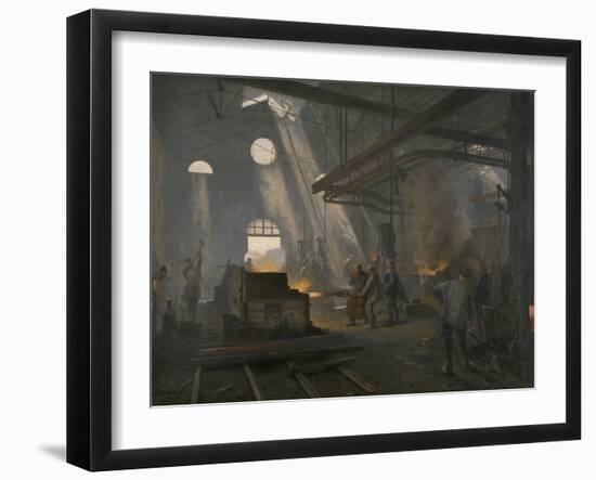 Une forge-Fernand Cormon-Framed Giclee Print