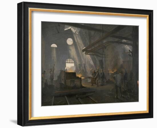 Une forge-Fernand Cormon-Framed Giclee Print