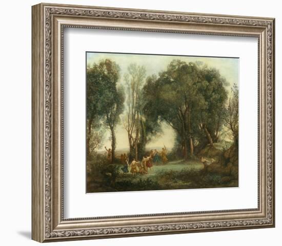 Une Matinee (Danse de Nymphes), 1796-1875-Jean-Baptiste-Camille Corot-Framed Premium Giclee Print