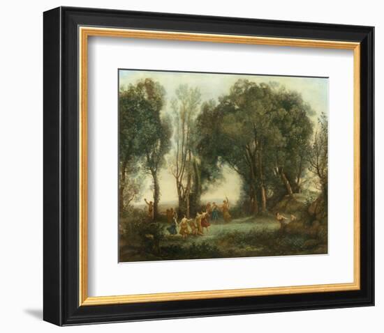 Une Matinee (Danse de Nymphes), 1796-1875-Jean-Baptiste-Camille Corot-Framed Premium Giclee Print