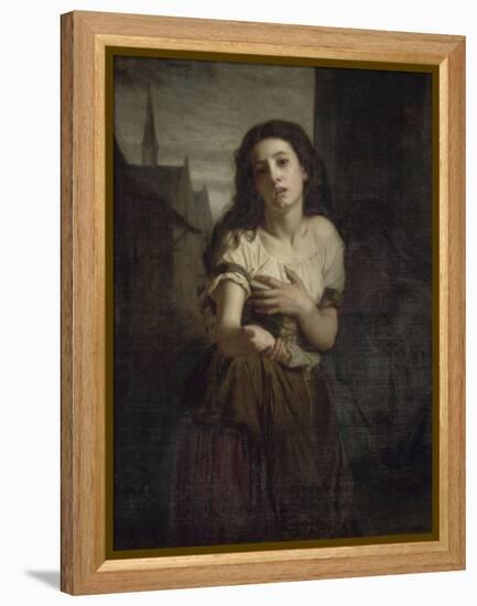 Une mendiante-Hugues Merle-Framed Premier Image Canvas