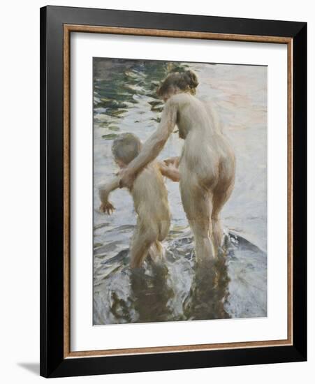 Une Premiere-Anders Zorn-Framed Giclee Print