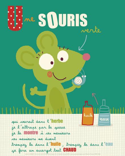 Une Souris Verte Art Print Isabelle Jacque Art Com Une Souris Verte Art Print Isabelle Jacque Art Com