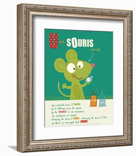 Une Souris Verte-Isabelle Jacque-Framed Art Print