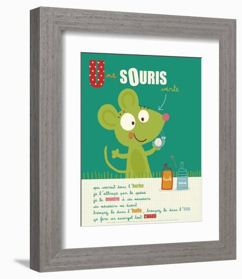 Une Souris Verte-Isabelle Jacque-Framed Art Print