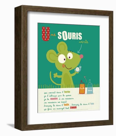 Une Souris Verte-Isabelle Jacque-Framed Art Print