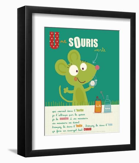 Une Souris Verte-Isabelle Jacque-Framed Art Print