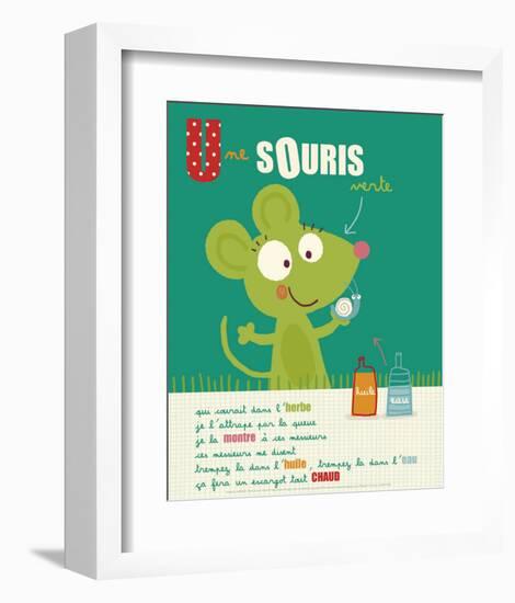 Une Souris Verte-Isabelle Jacque-Framed Art Print