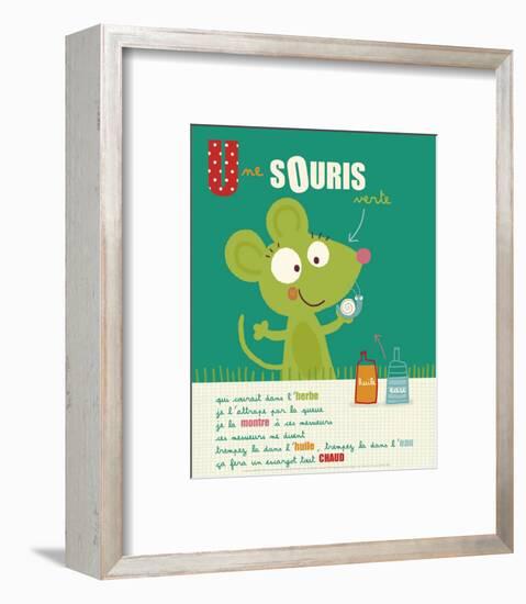 Une Souris Verte-Isabelle Jacque-Framed Art Print