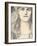 Une Tete De Face, 1898-Fernand Khnopff-Framed Giclee Print