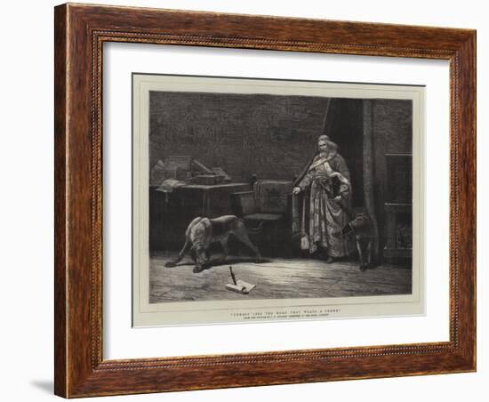 Uneasy Lies the Head That Wears a Crown-John Charles Dollman-Framed Giclee Print