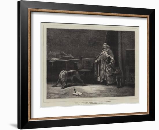 Uneasy Lies the Head That Wears a Crown-John Charles Dollman-Framed Giclee Print
