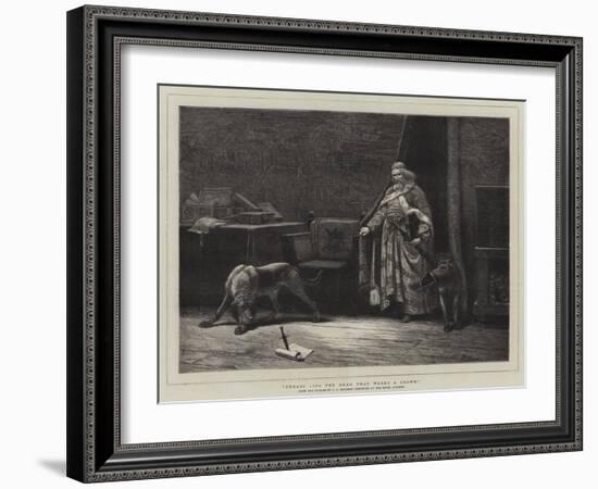 Uneasy Lies the Head That Wears a Crown-John Charles Dollman-Framed Giclee Print