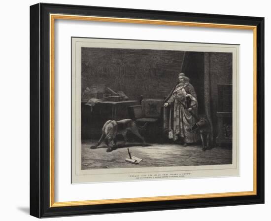 Uneasy Lies the Head That Wears a Crown-John Charles Dollman-Framed Giclee Print