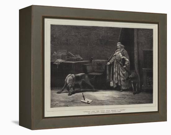Uneasy Lies the Head That Wears a Crown-John Charles Dollman-Framed Premier Image Canvas
