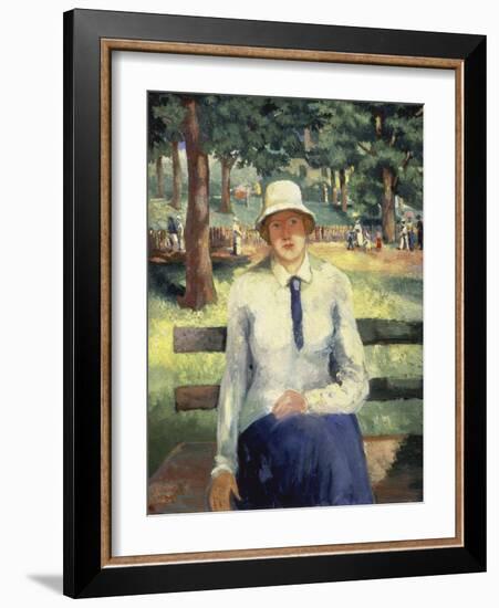 Unemployed Girl-Kasimir Malevich-Framed Giclee Print