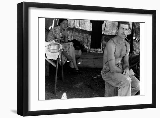 Unemployed Lumber Worker-Dorothea Lange-Framed Art Print