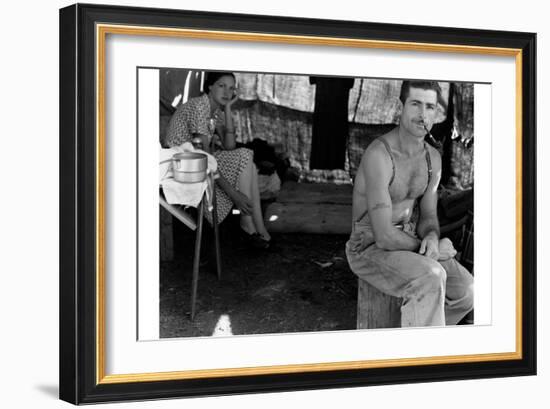 Unemployed Lumber Worker-Dorothea Lange-Framed Art Print