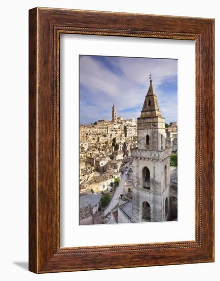 Unesco World Cultural Heritage, Matera, Basilicata, Apulia, Italy-Markus Lange-Framed Photographic Print