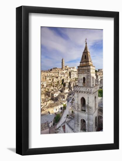 Unesco World Cultural Heritage, Matera, Basilicata, Apulia, Italy-Markus Lange-Framed Photographic Print