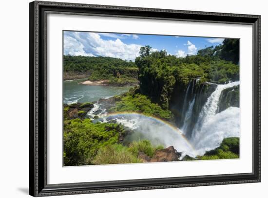 Unesco World Heritage Site, Foz De Iguacu, Argentina-Michael Runkel-Framed Photographic Print