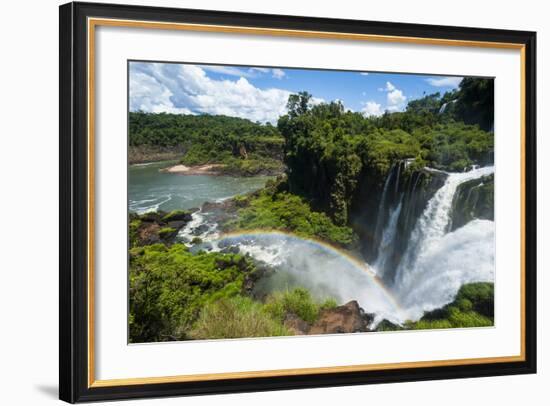 Unesco World Heritage Site, Foz De Iguacu, Argentina-Michael Runkel-Framed Photographic Print