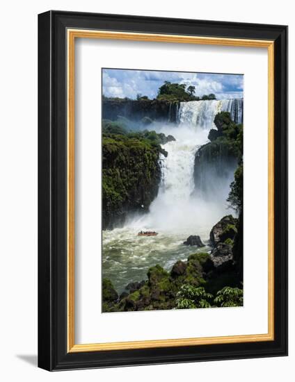 Unesco World Heritage Site, Iguazu Waterfall, Argentina, South America-Michael Runkel-Framed Photographic Print