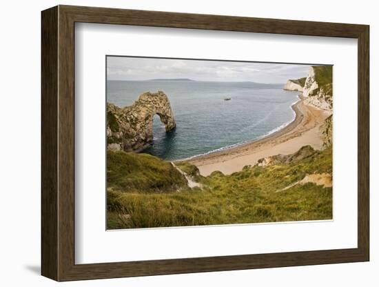 Unesco World Heritage Site Jurassic Coast Dorset England Uk-Veneratio-Framed Photographic Print