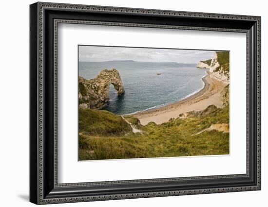 Unesco World Heritage Site Jurassic Coast Dorset England Uk-Veneratio-Framed Photographic Print